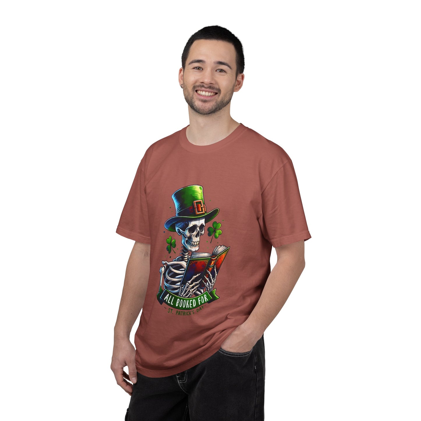 All Booked Skeleton Tee