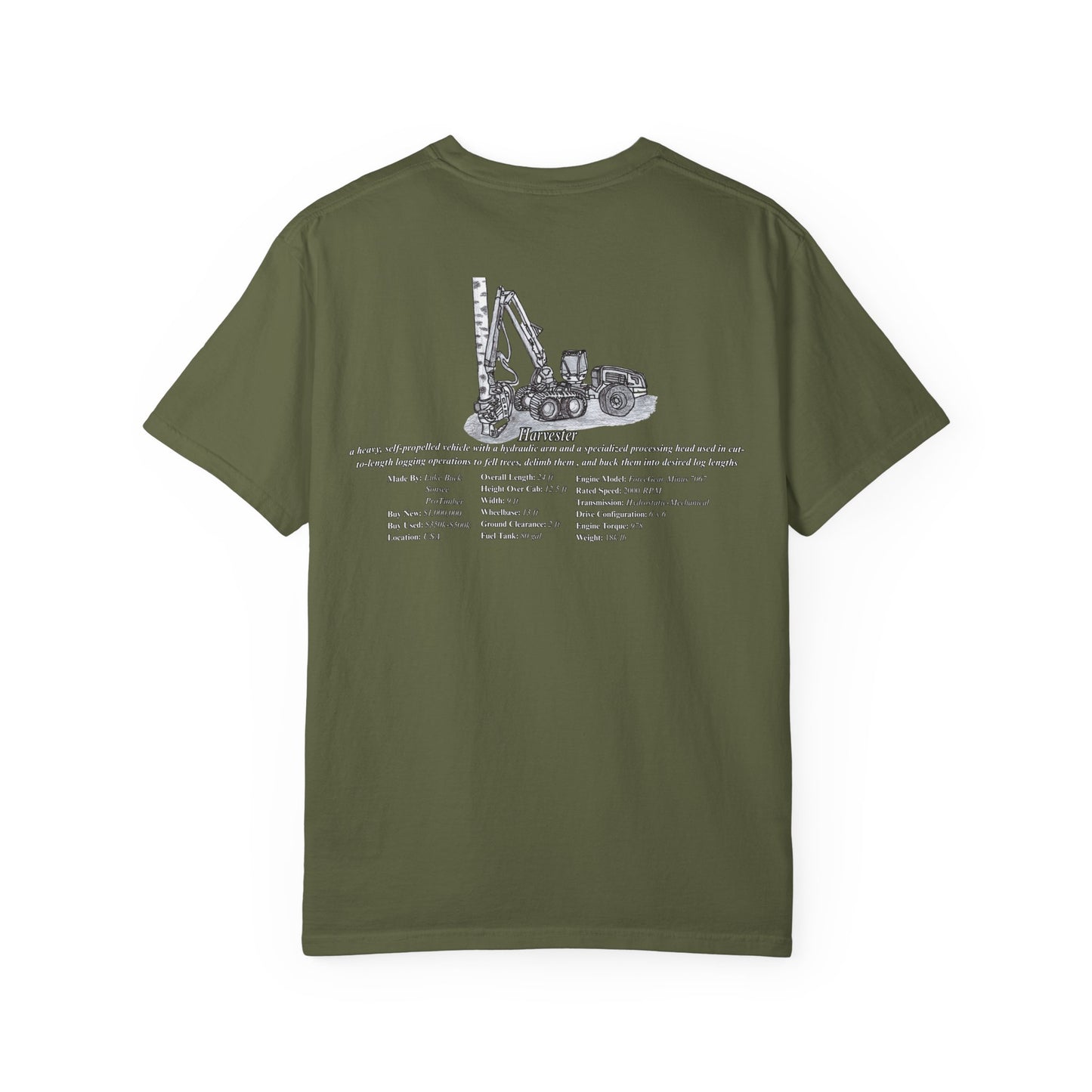 Harvester Tee - Heavy Equipment Series