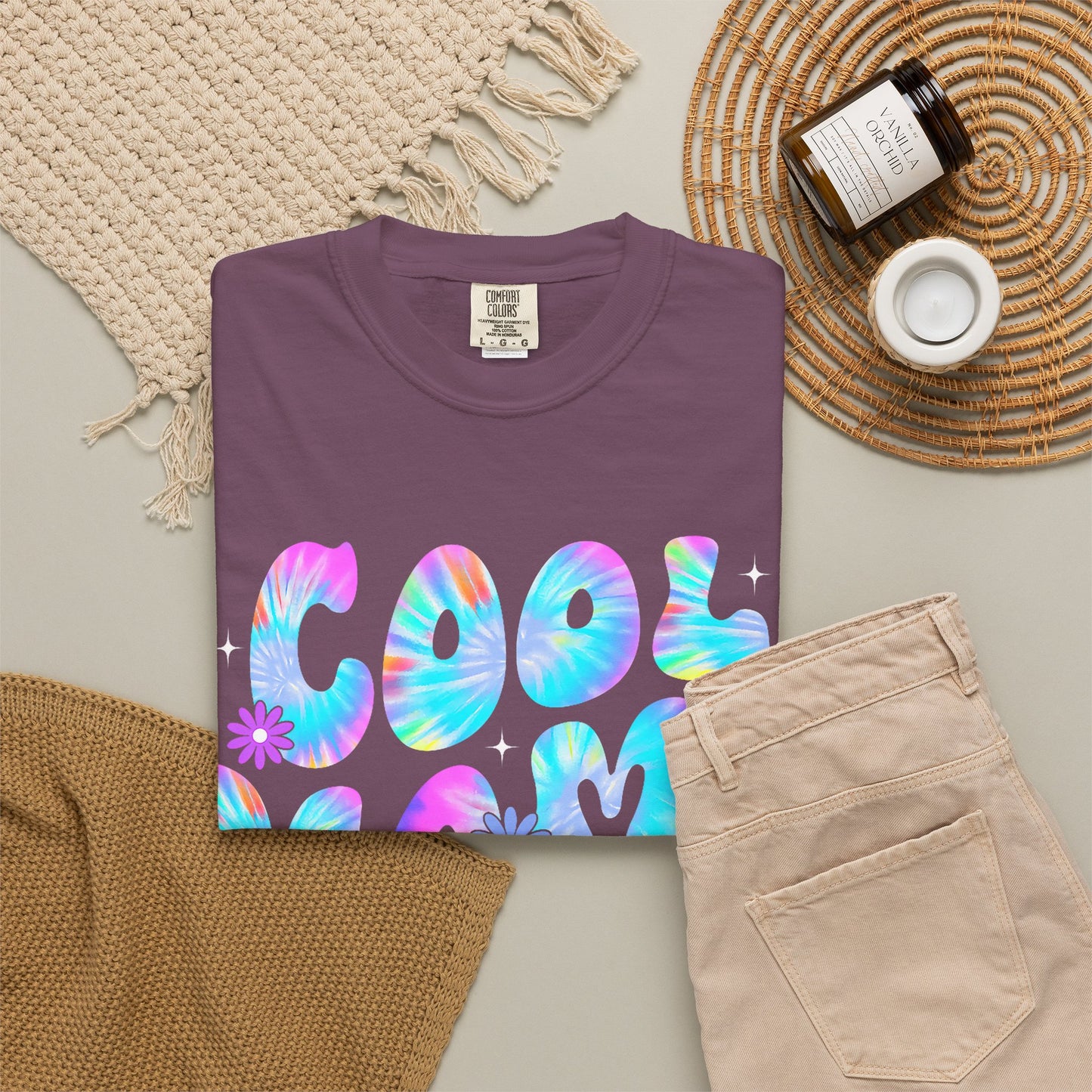 Cool Moms Club Comfort Colors Tee