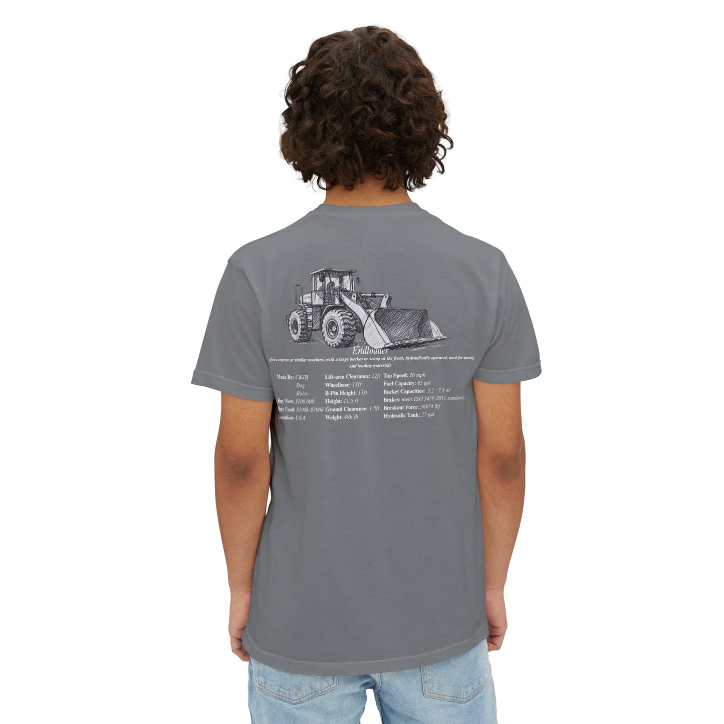 Endloader Pocket Tee - Heavy Equipment Series