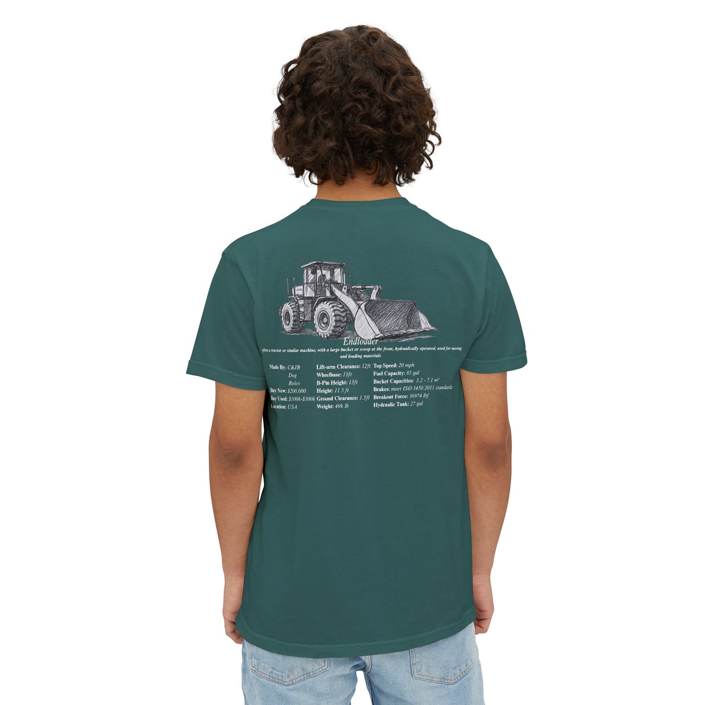 Endloader Pocket Tee - Heavy Equipment Series