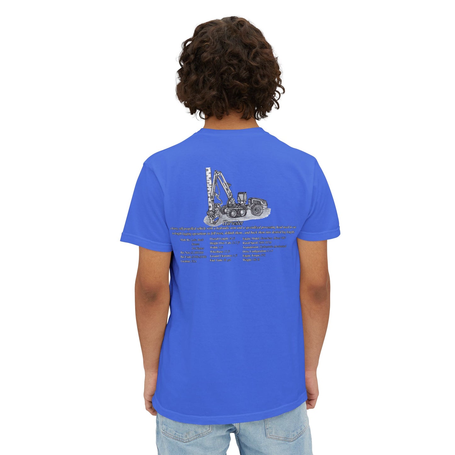 Harvester Pocket Tee - Heavy Equipment Series