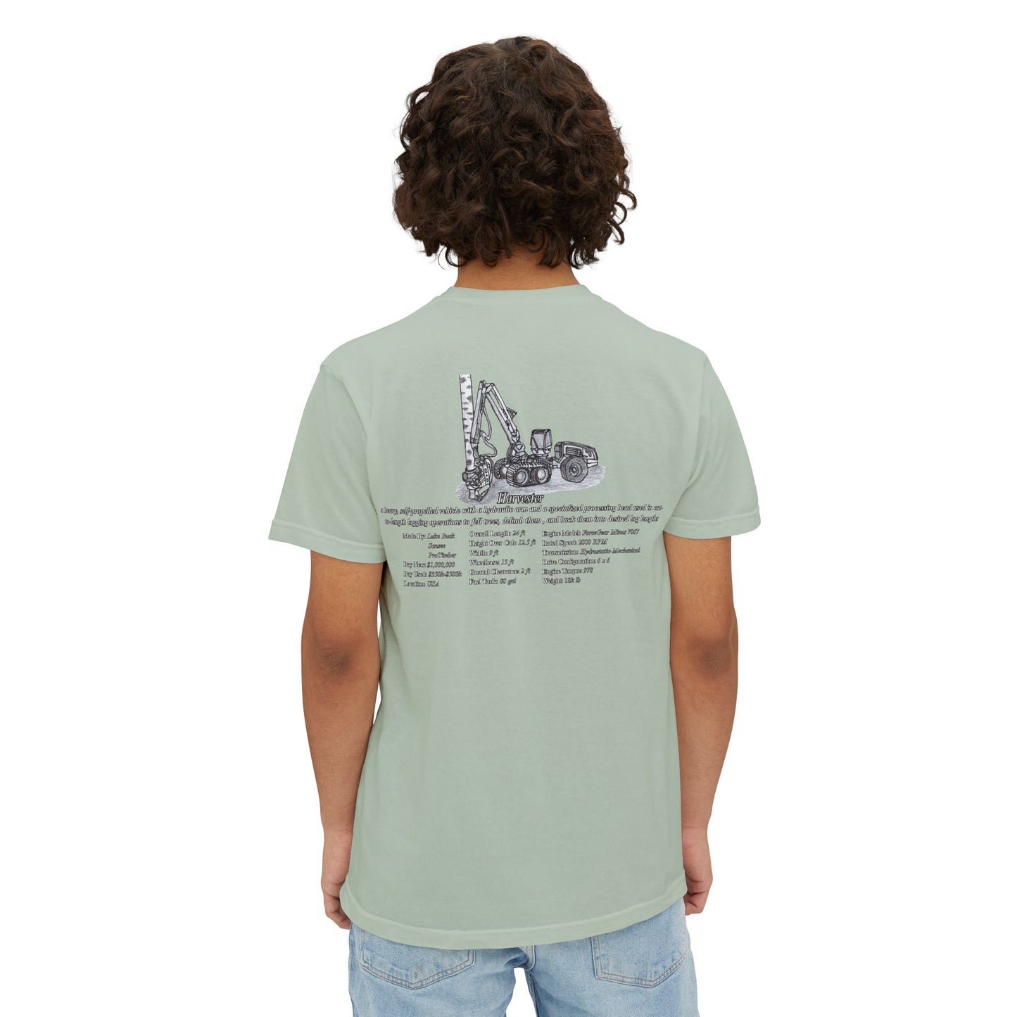 Harvester Pocket Tee - Heavy Equipment Series