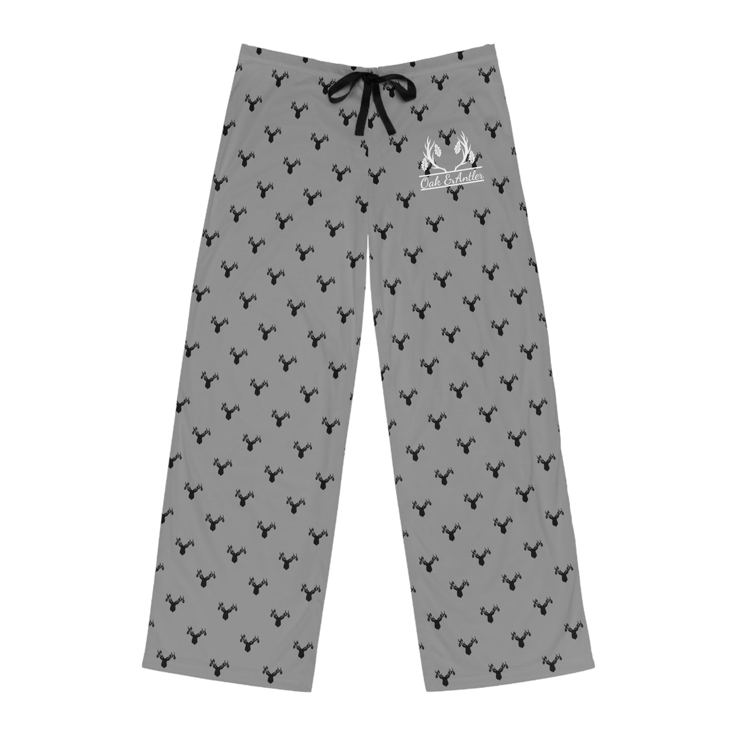 Oak & Antler Grey Wide-Leg Pajama Pants
