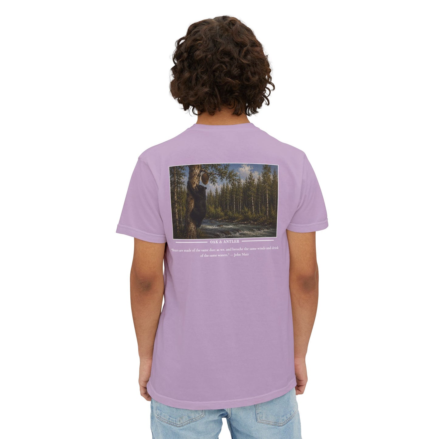 Honey Climb Black Bear Pocket Tee – Wildlife Collection