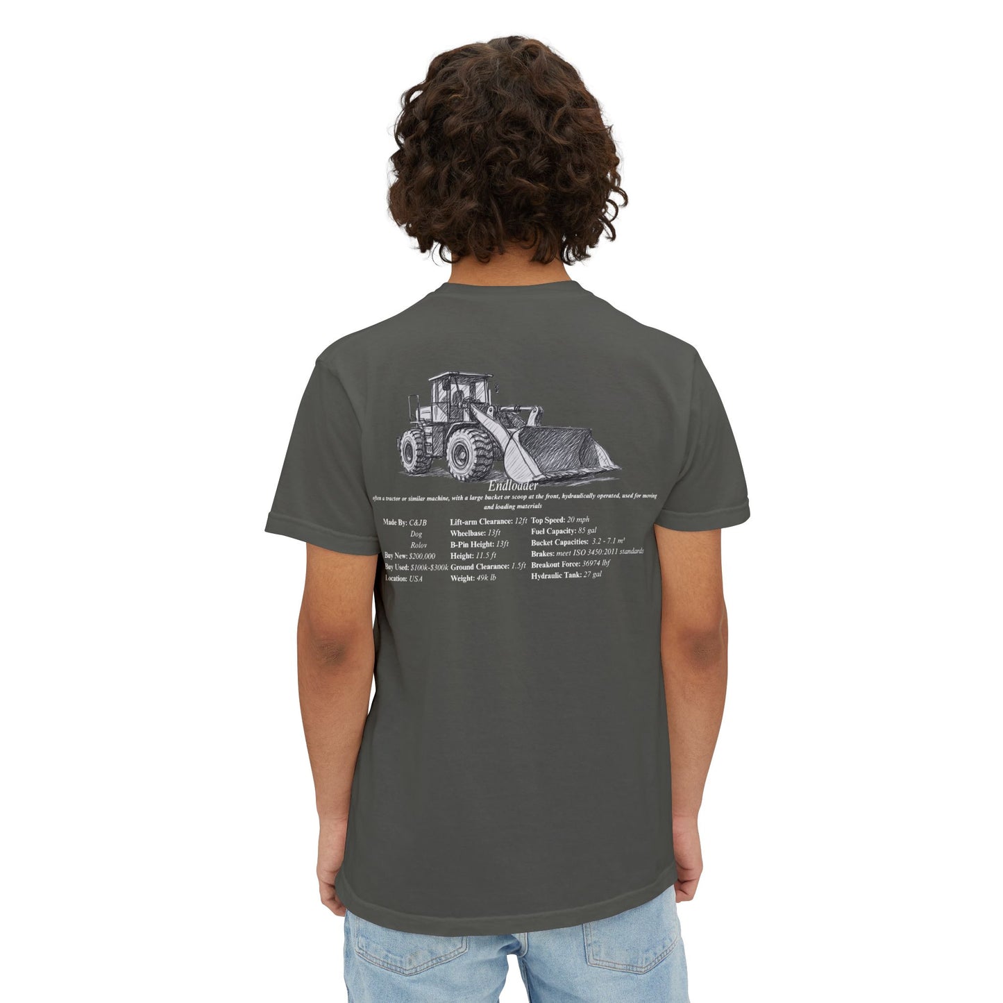 Endloader Pocket Tee - Heavy Equipment Series