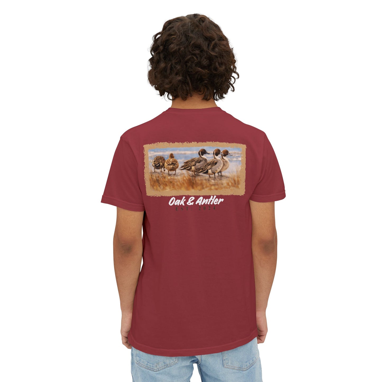 Ducks on the Water Pocket Tee – Wild Birds Collection