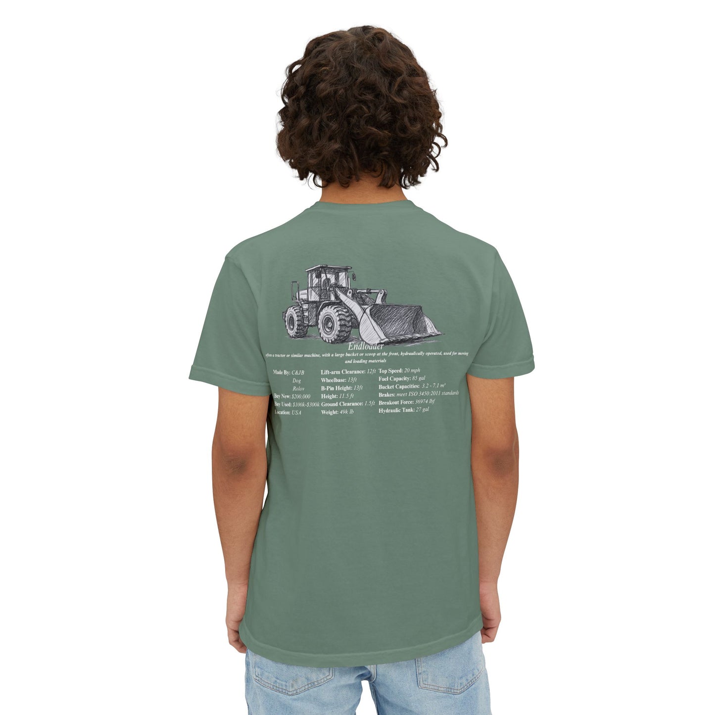 Endloader Pocket Tee - Heavy Equipment Series