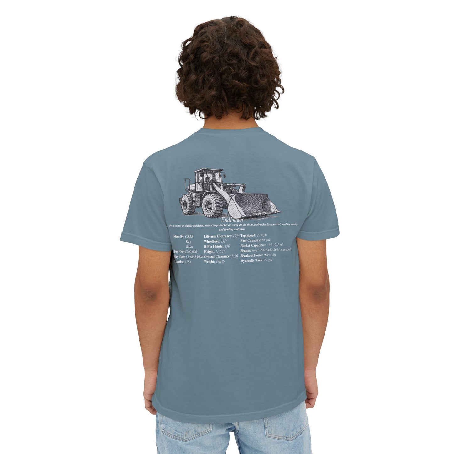 Endloader Pocket Tee - Heavy Equipment Series