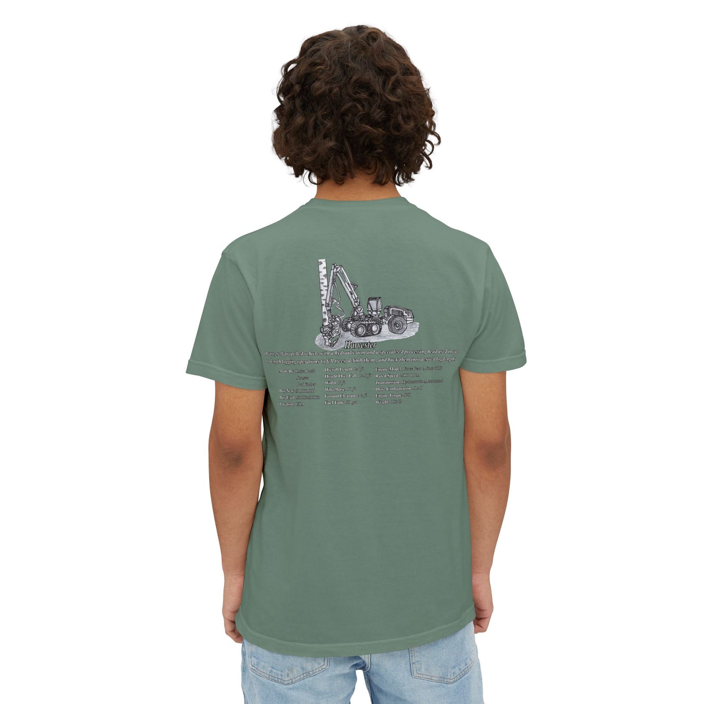 Harvester Pocket Tee - Heavy Equipment Series