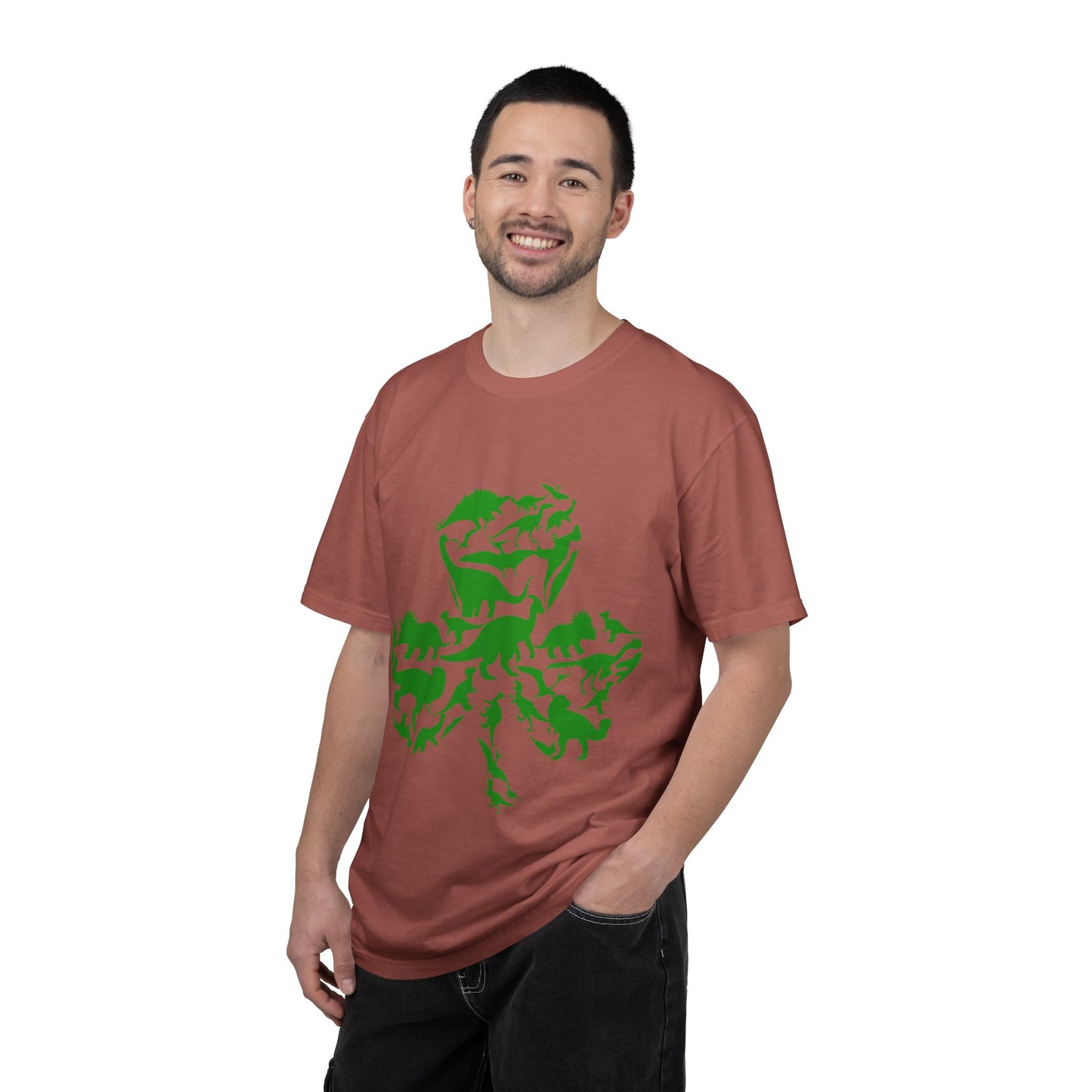 Dinosaur Shamrock Shirt – Cute Kids St Patrick’s Day Tee