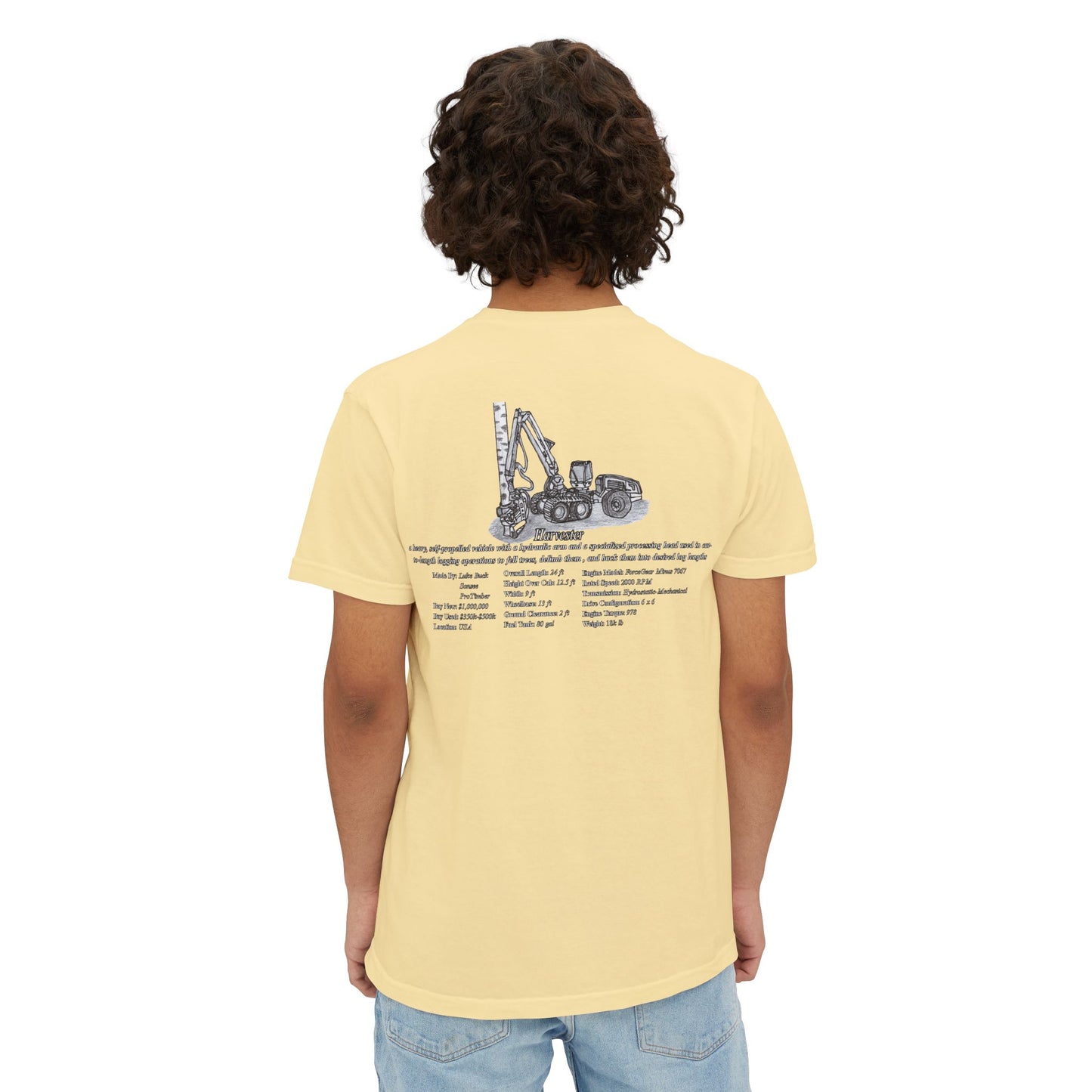 Harvester Pocket Tee - Heavy Equipment Series