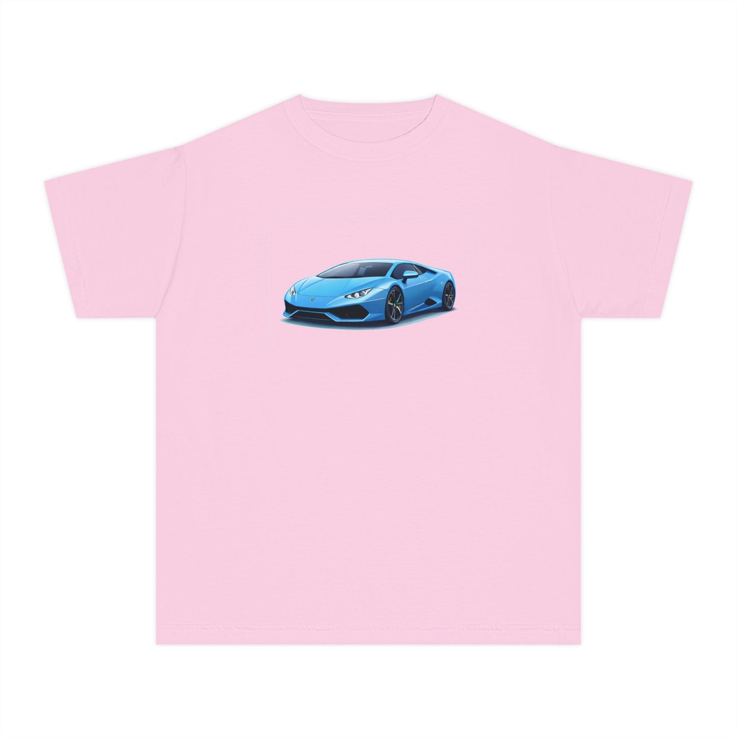 Blue Supercar Kids Tee