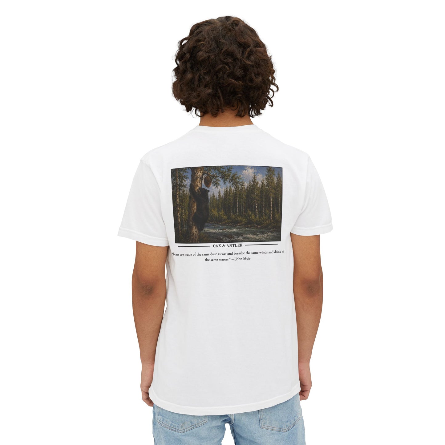Honey Climb Black Bear Pocket Tee – Wildlife Collection