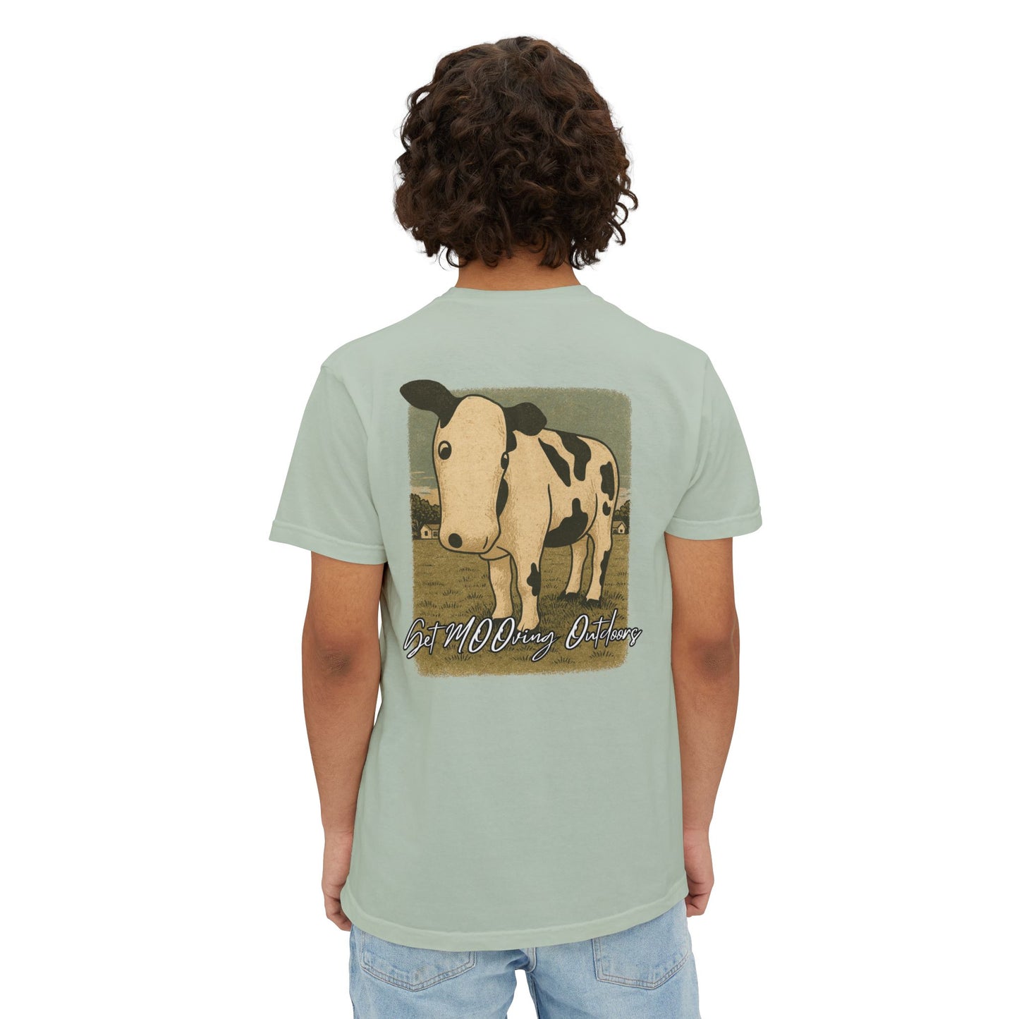 Get MOOving Outdoors Pocket Tee