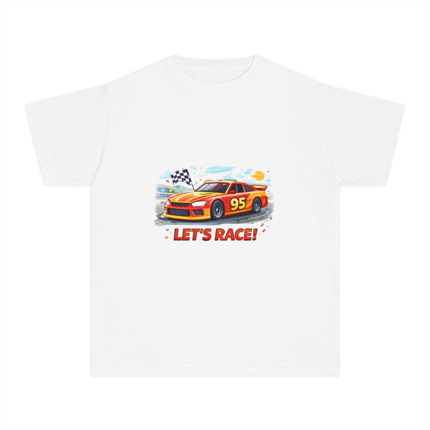Let’s Race! Kids Racing Car Tee