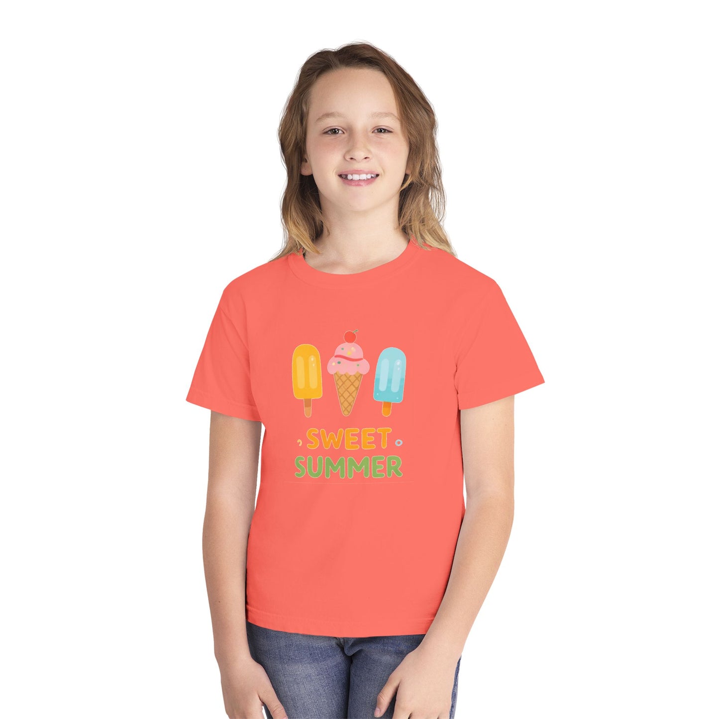 Sweet Summer Ice Cream Kids Tee