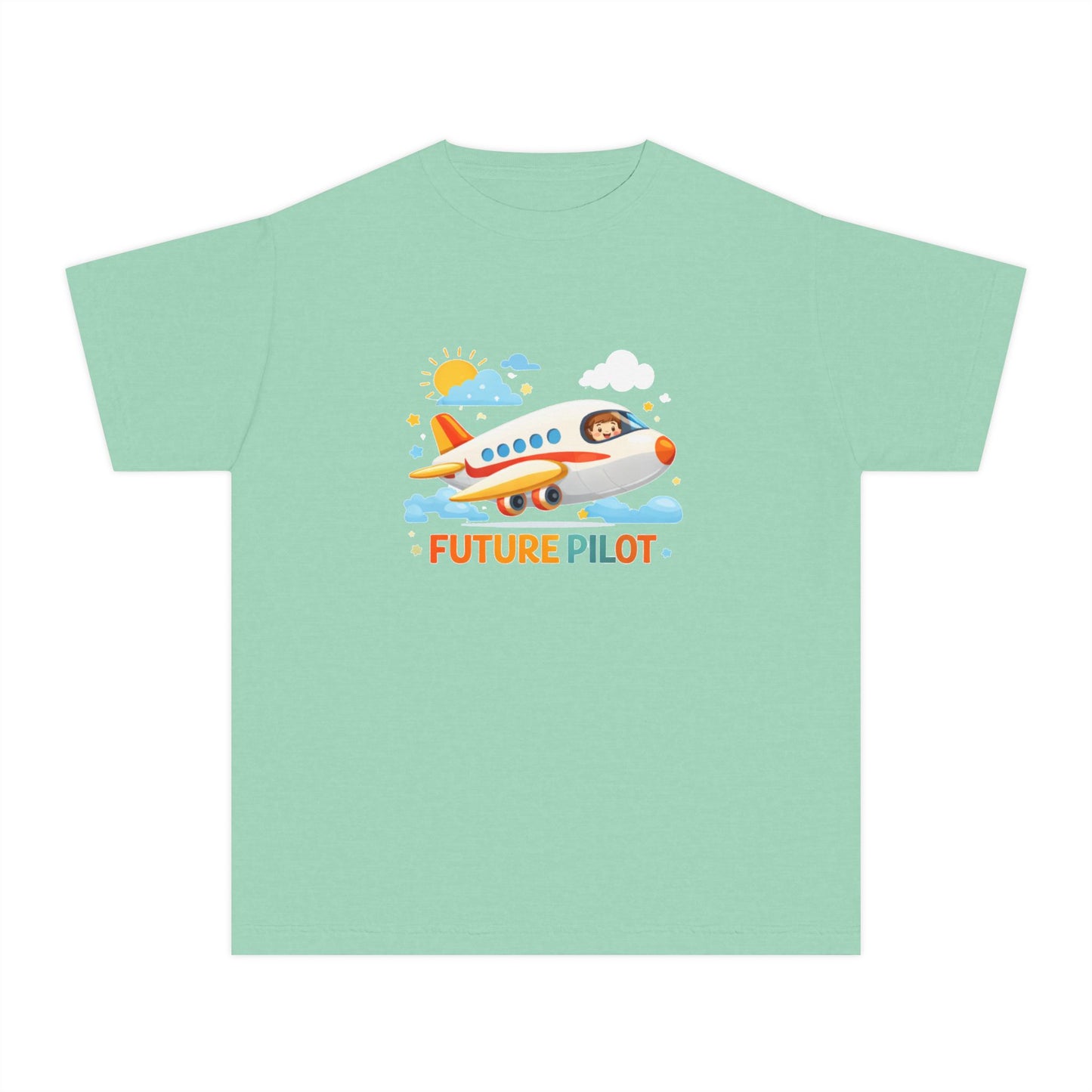 Future Pilot Kids Airplane Tee