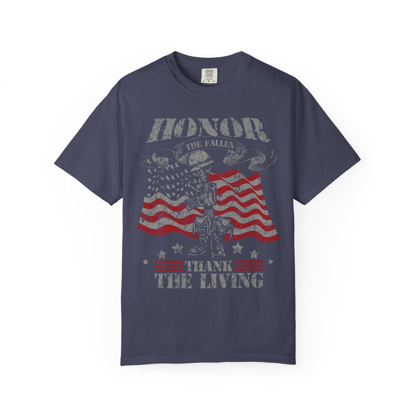 Honor the Fallen Soldier Boots Memorial Day T-Shirt