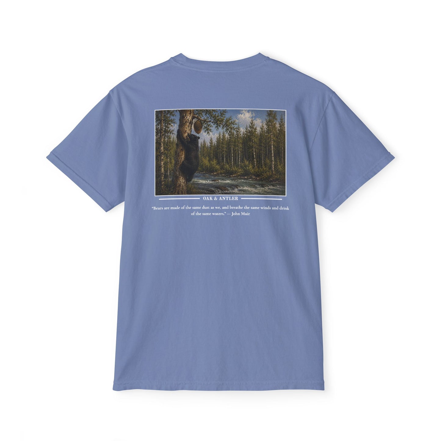 Honey Climb Black Bear Pocket Tee – Wildlife Collection
