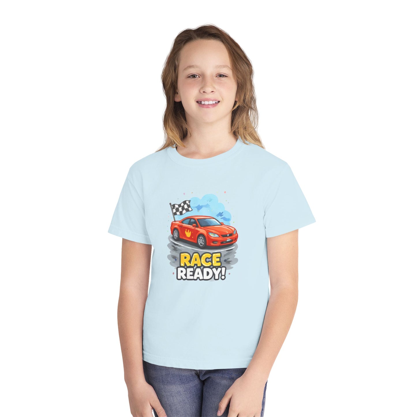 Race Ready! Kids Racing Car Tee