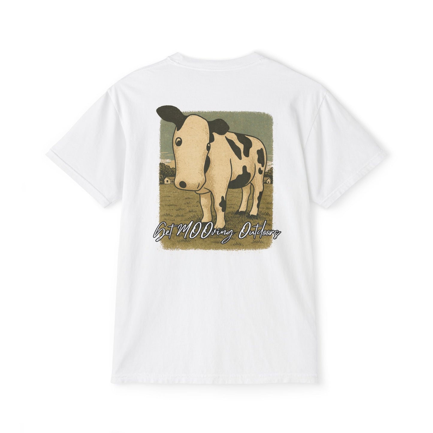 Get MOOving Outdoors Pocket Tee
