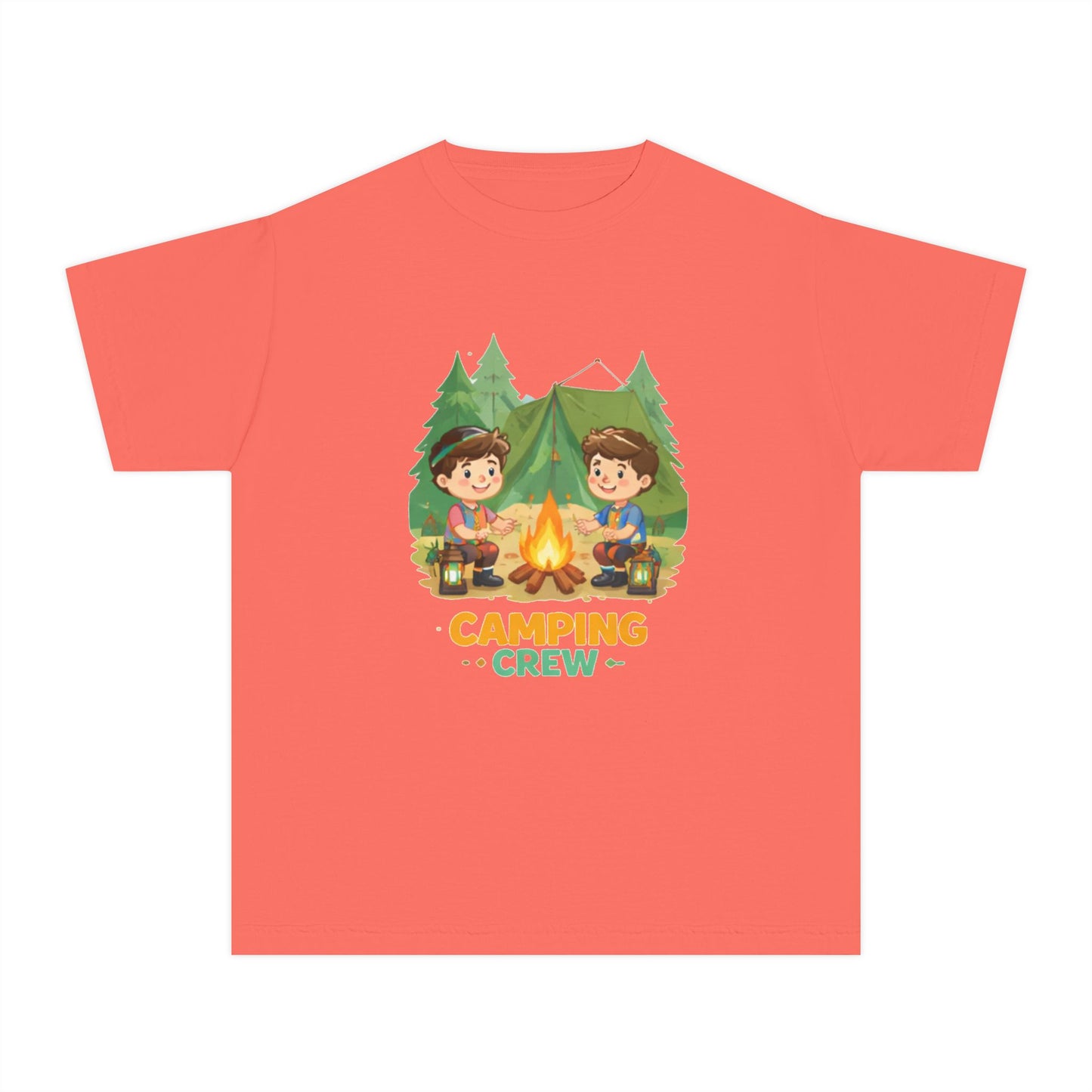 Camping Crew Kids Outdoor Tee