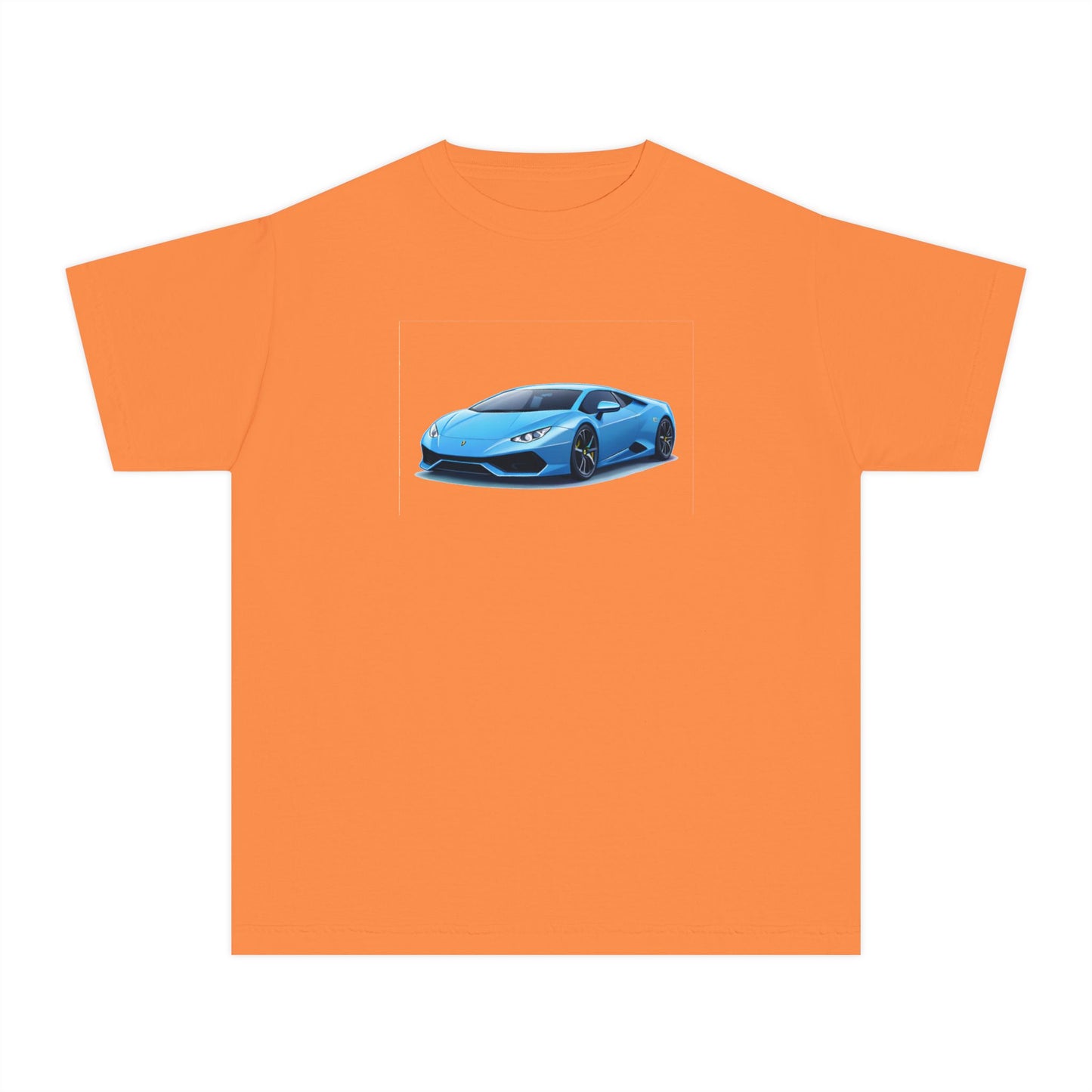 Blue Supercar Kids Tee
