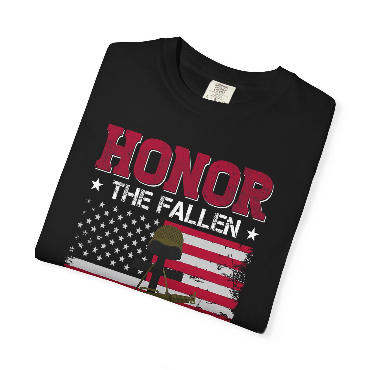 Honor the Fallen Battlefield Cross T-Shirt