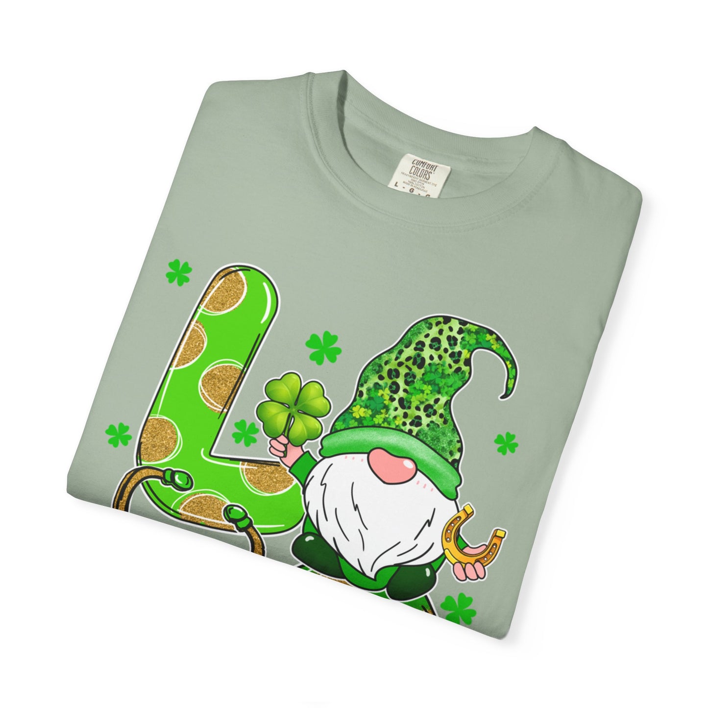 Love Healthcare Worker Shamrock Gnome Shirt – St Patrick’s Day Medical Tee