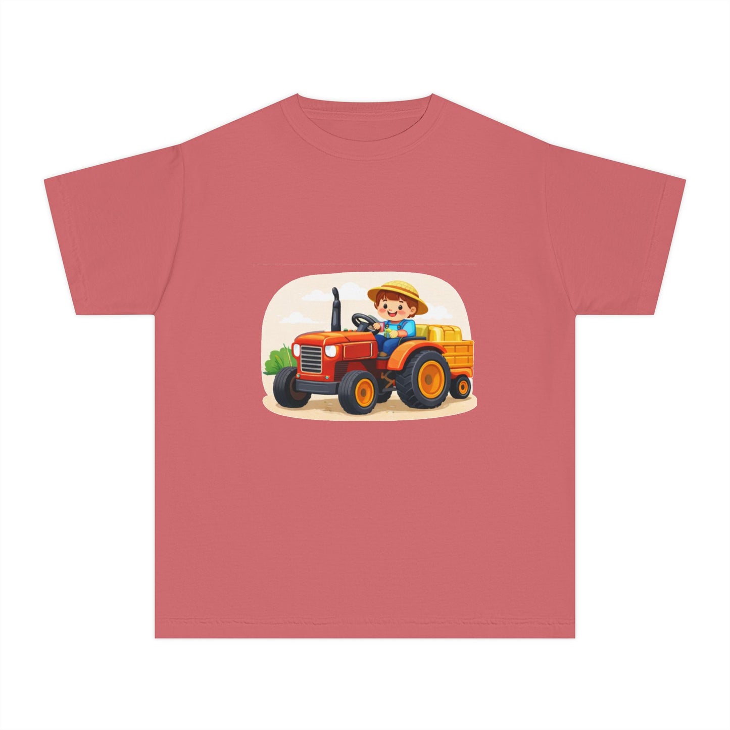 Little Farmer Tractor Kids Tee