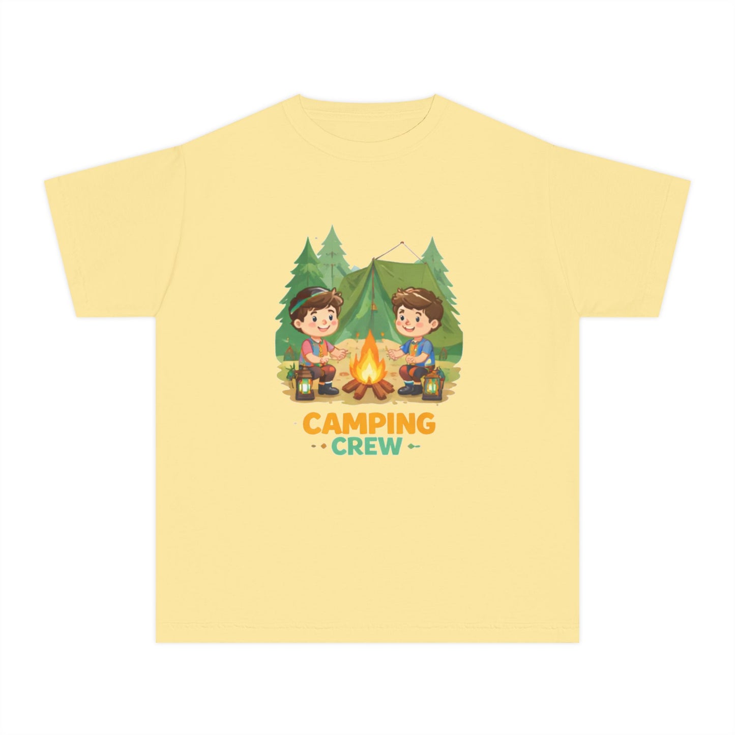 Camping Crew Kids Outdoor Tee