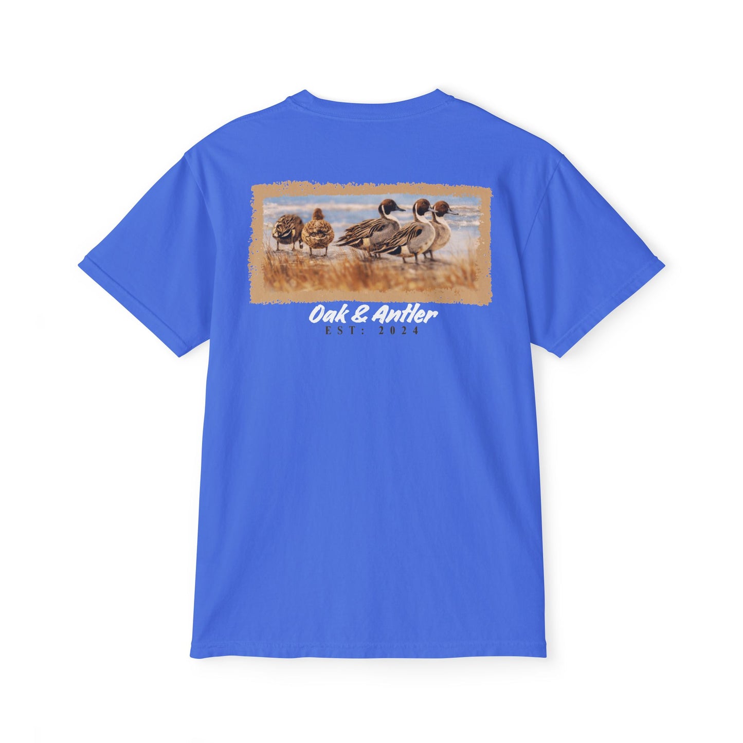 Ducks on the Water Pocket Tee – Wild Birds Collection