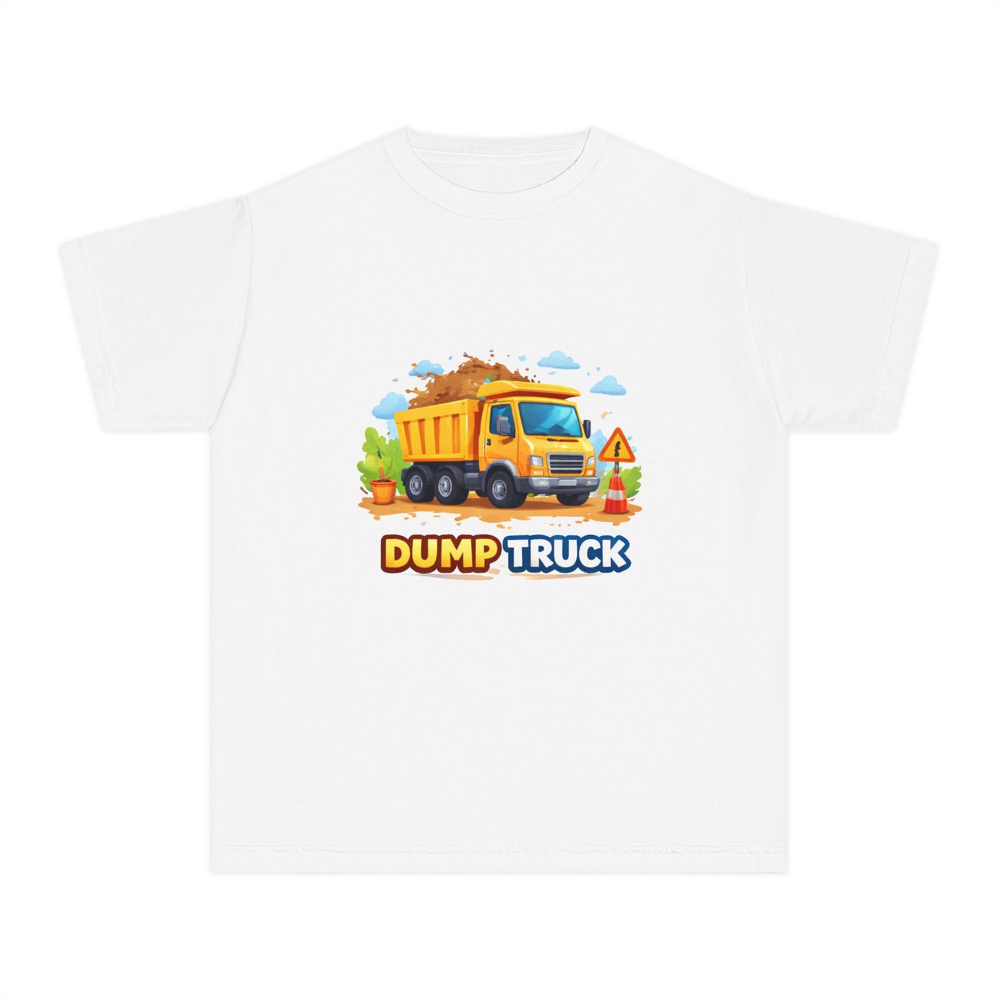 Dump Truck Kids Construction Tee