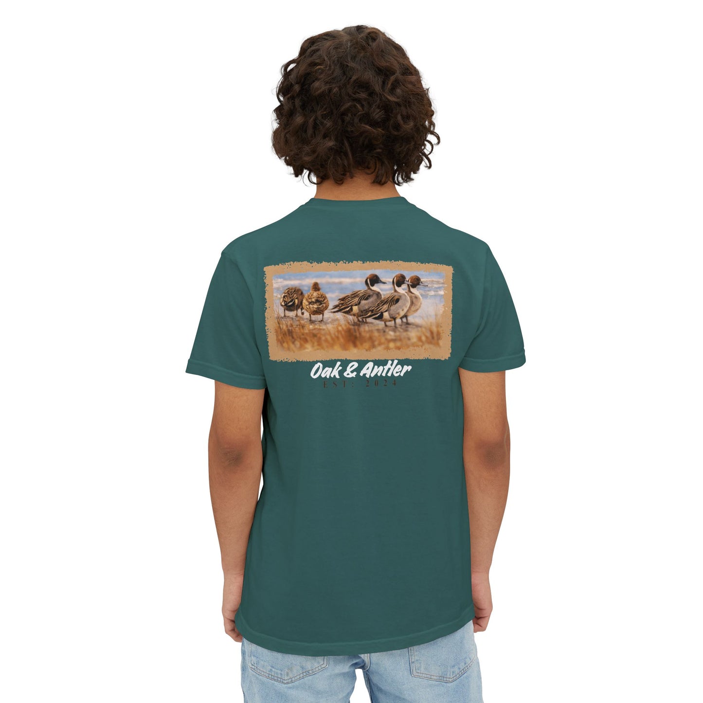 Ducks on the Water Pocket Tee – Wild Birds Collection