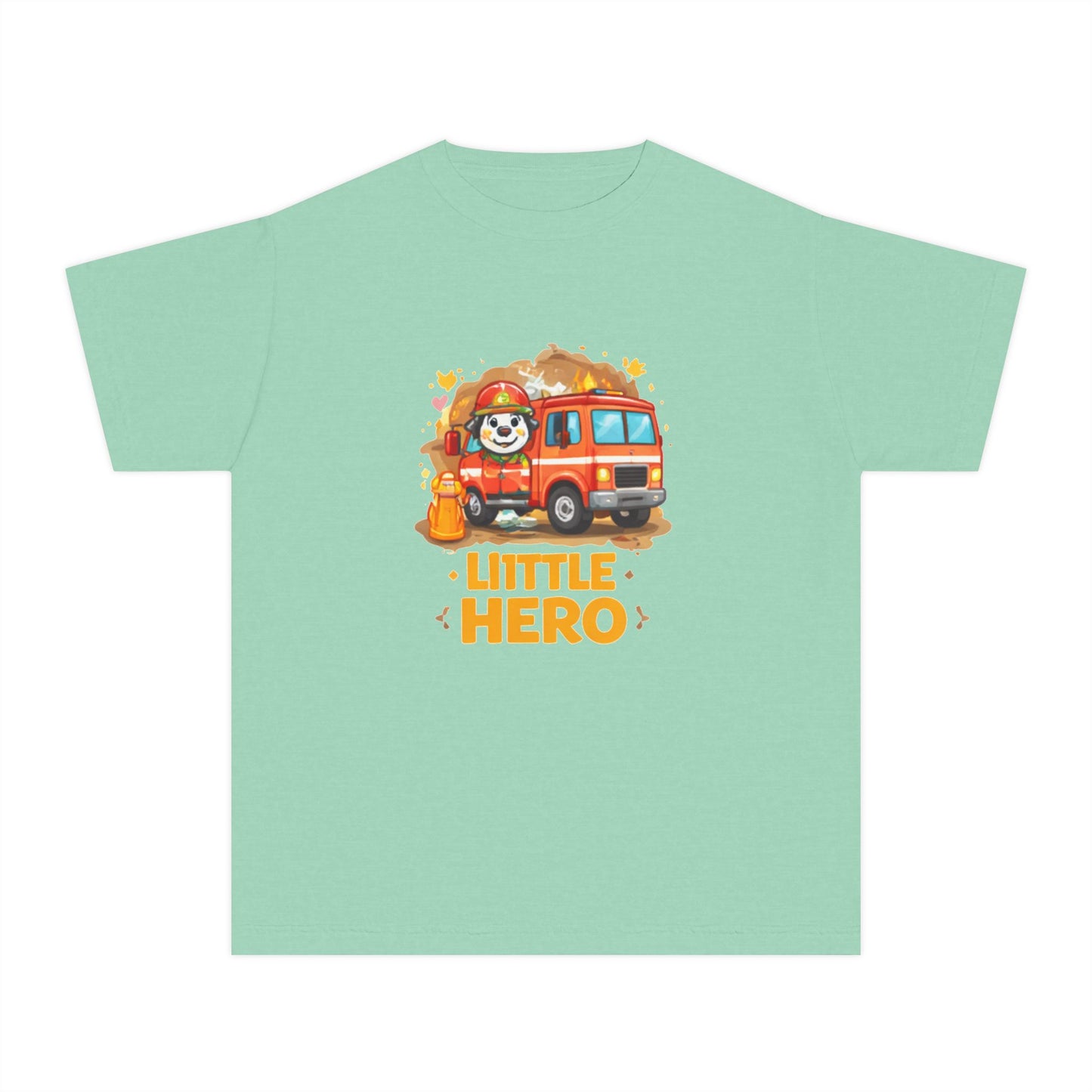 Little Hero Firefighter Kids Tee