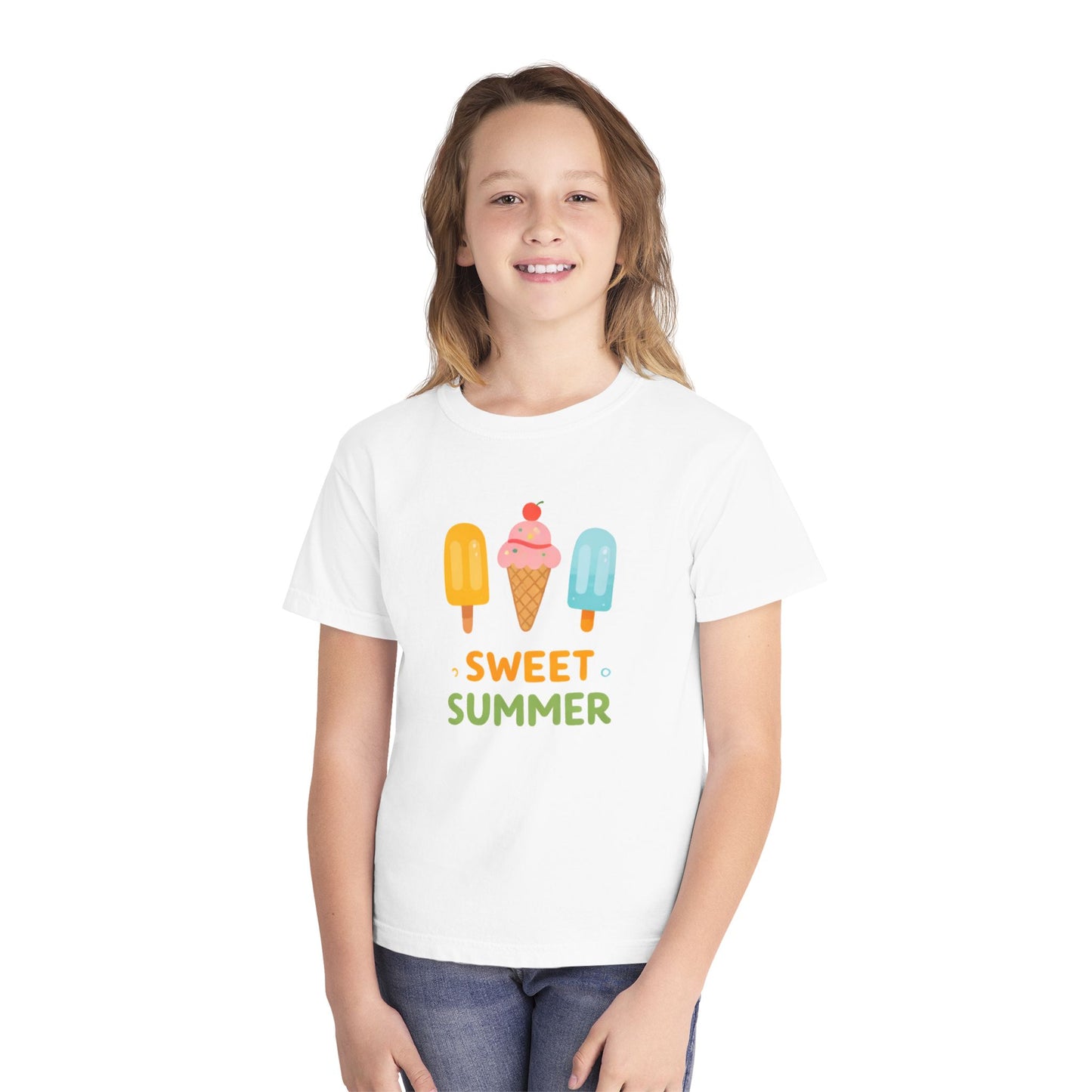 Sweet Summer Ice Cream Kids Tee