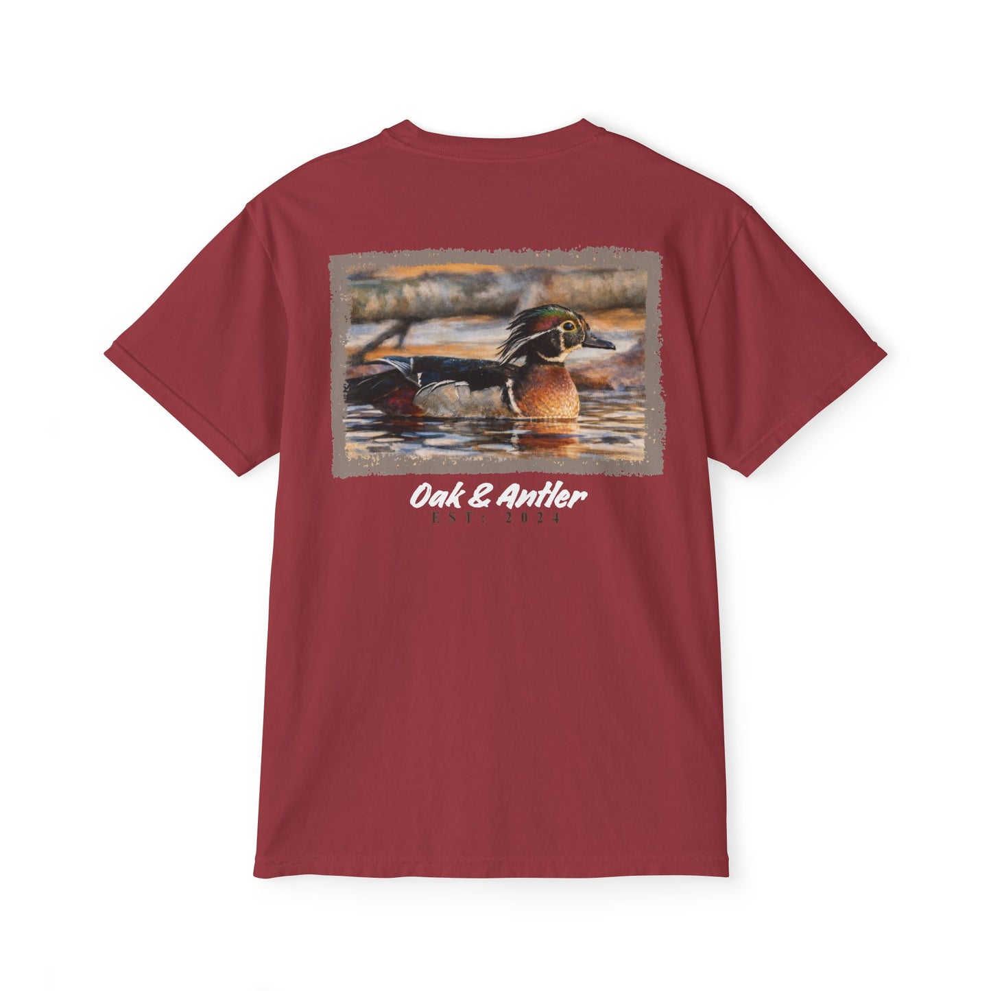 Driftwater Wood Duck Pocket Tee – Wild Birds Collection