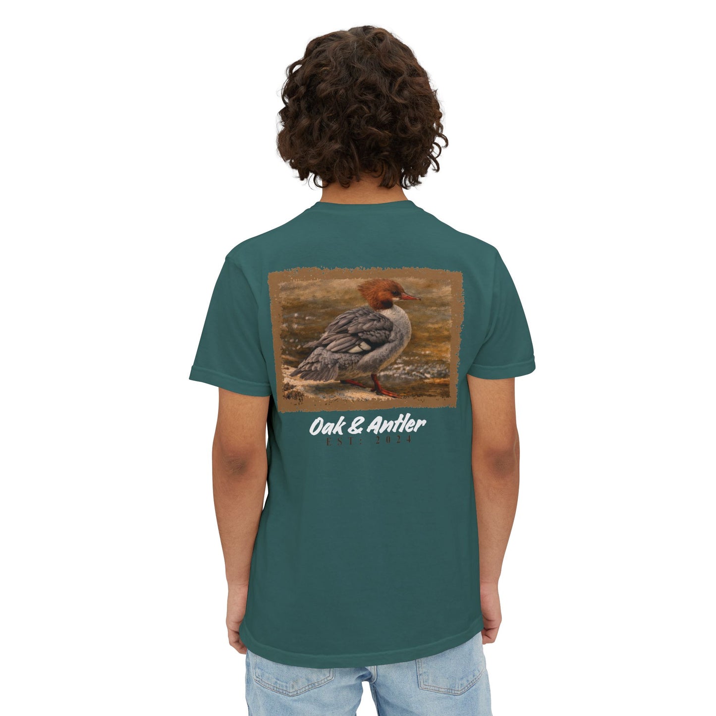 Riverbank Waterfowl Pocket Tee – Wild Birds Collection