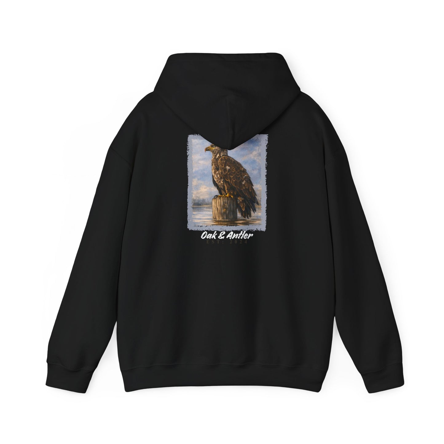 River Perch Bald Eagle Hoodie | Oak & Antler Midweight Pullover