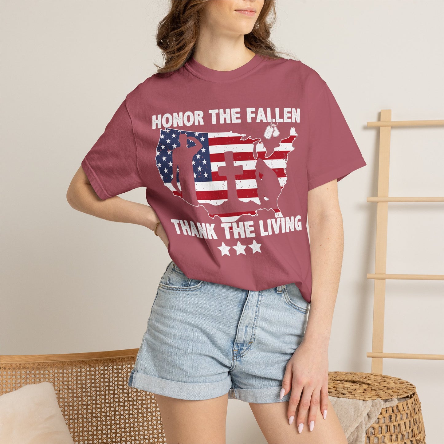 Cross of Sacrifice Memorial Day T-Shirt