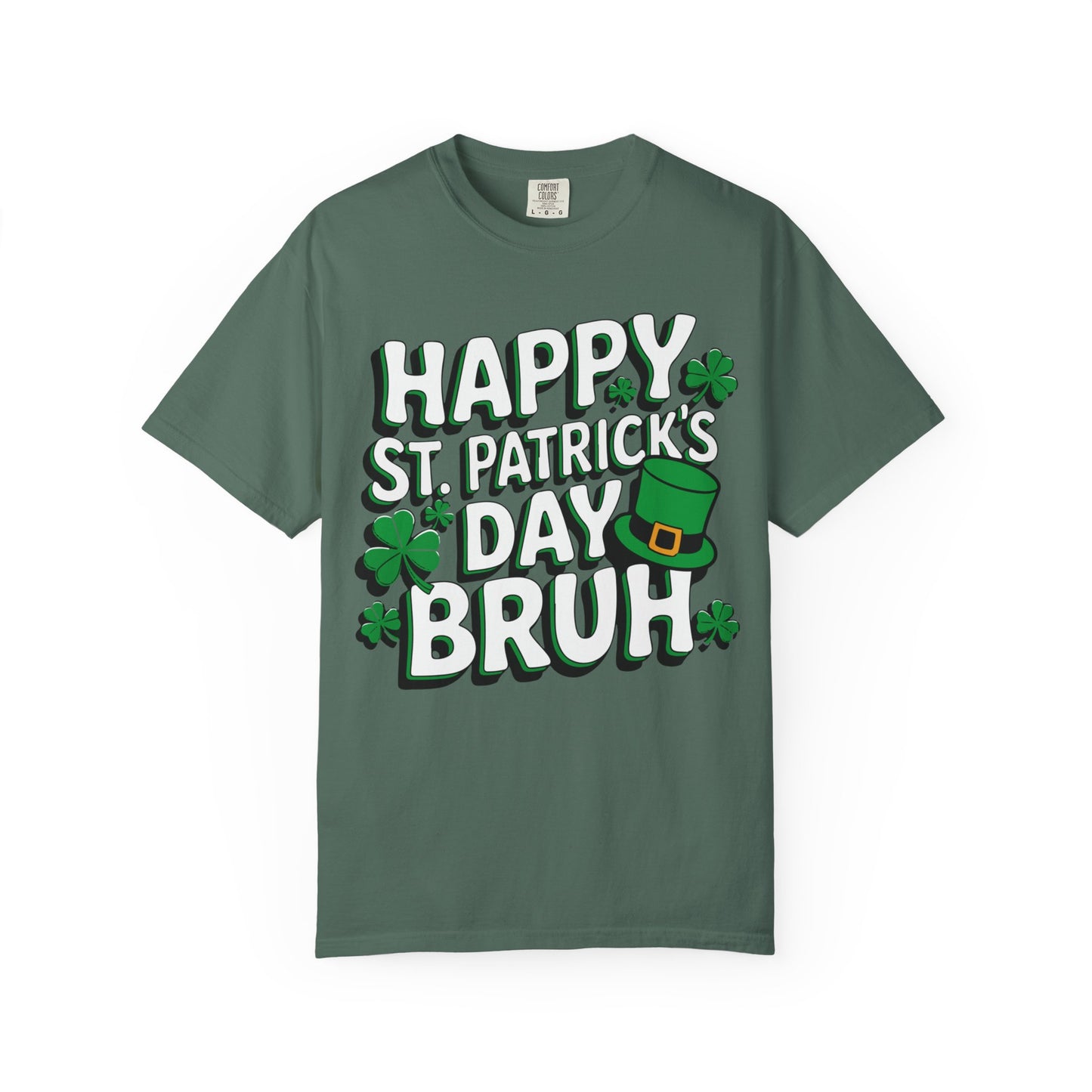 Bruh St Patrick’s Day Shirt – Funny Teen Shamrock Tee