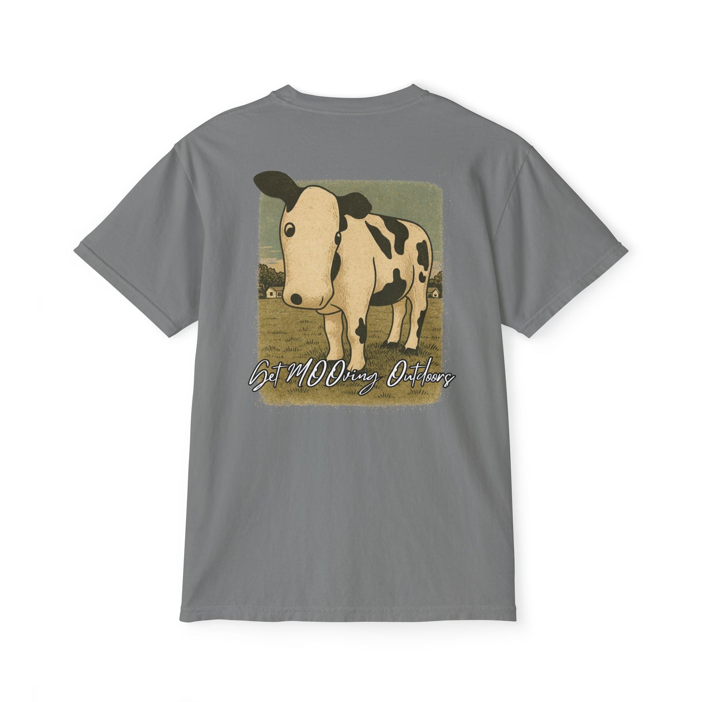 Get MOOving Outdoors Pocket Tee