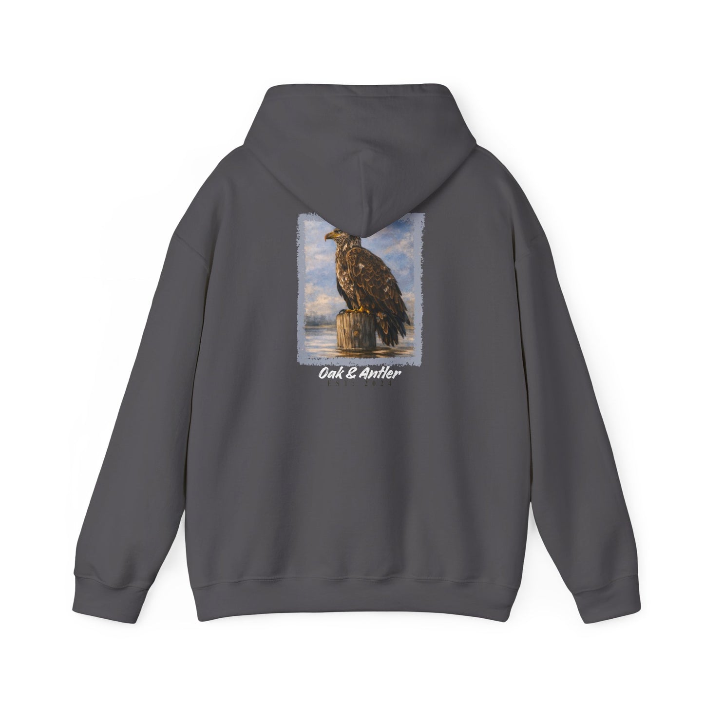 River Perch Bald Eagle Hoodie | Oak & Antler Midweight Pullover