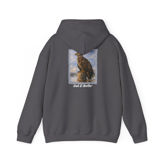River Perch Bald Eagle Hoodie | Oak & Antler Midweight Pullover
