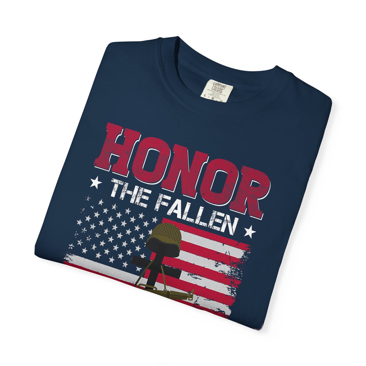 Honor the Fallen Battlefield Cross T-Shirt