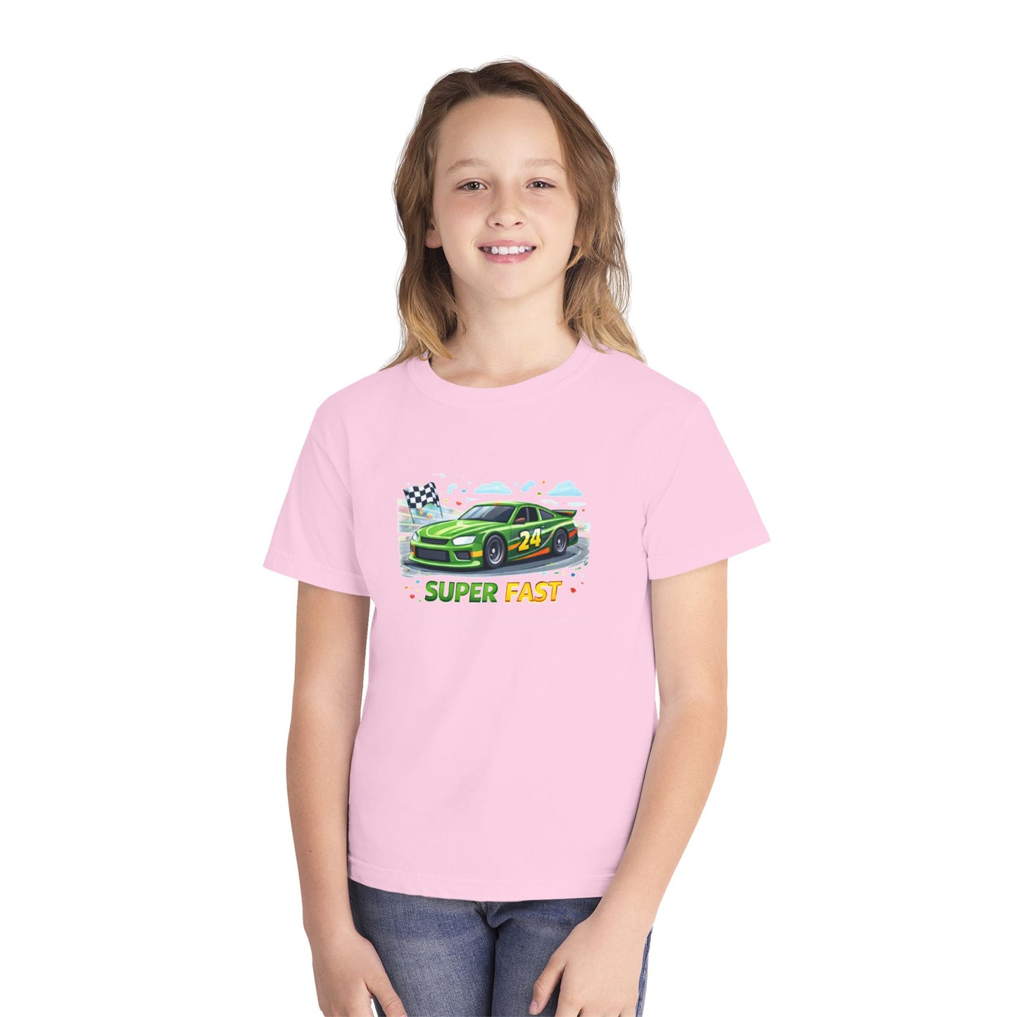 Super Fast Kids Racing Tee