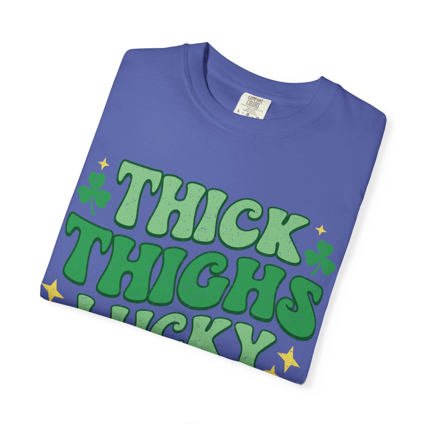 Thick Thighs Lucky Vibes Tee