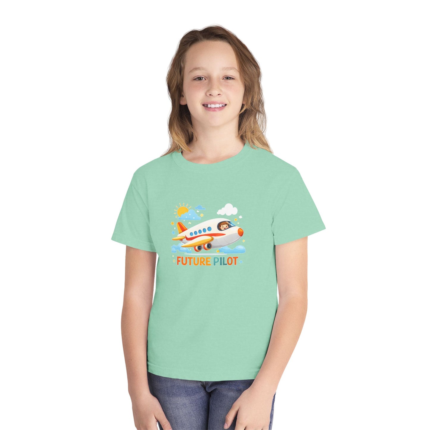 Future Pilot Kids Airplane Tee