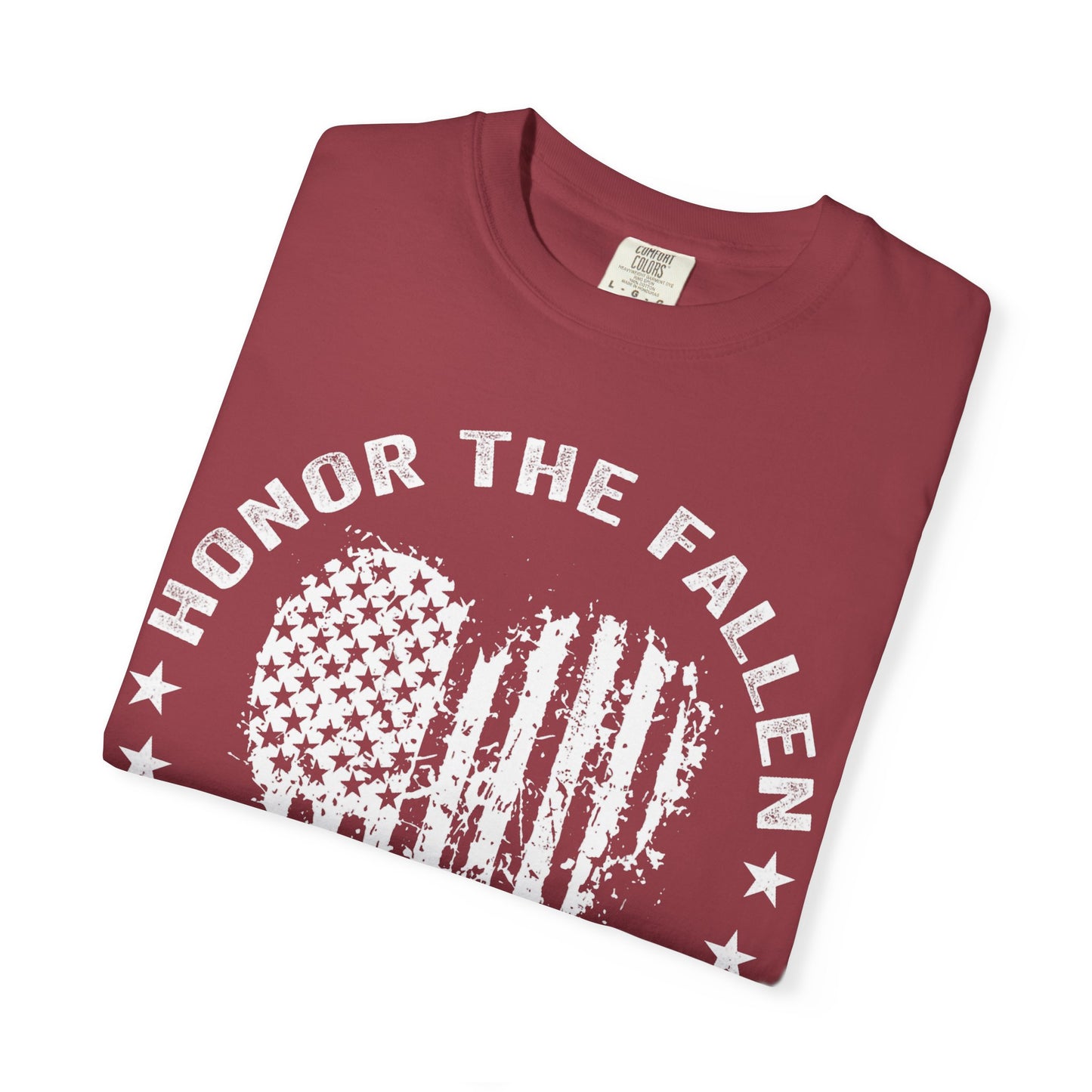 Distressed Flag Memorial Day T-Shirt